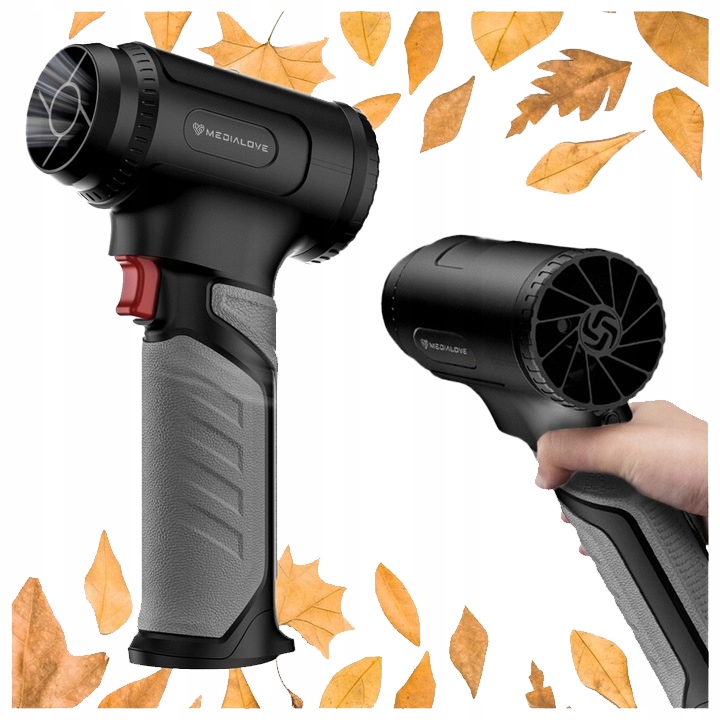 Bezprzewodowa Dmuchawa Do Liści Ogromna Moc Sprężone Powietrze X9 Turbo