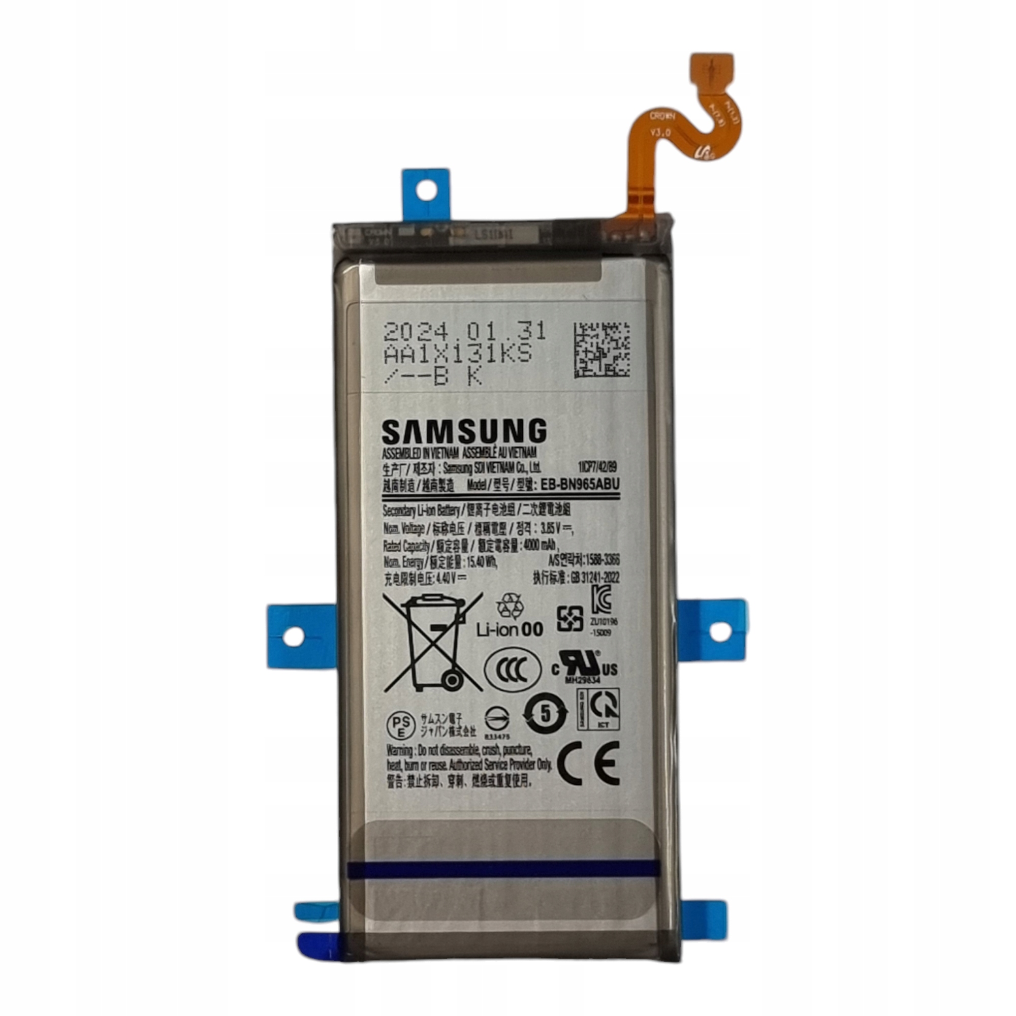 Bateria Samsung Galaxy Note 9 SM-N960 Nowa Oryginalna Service Pack