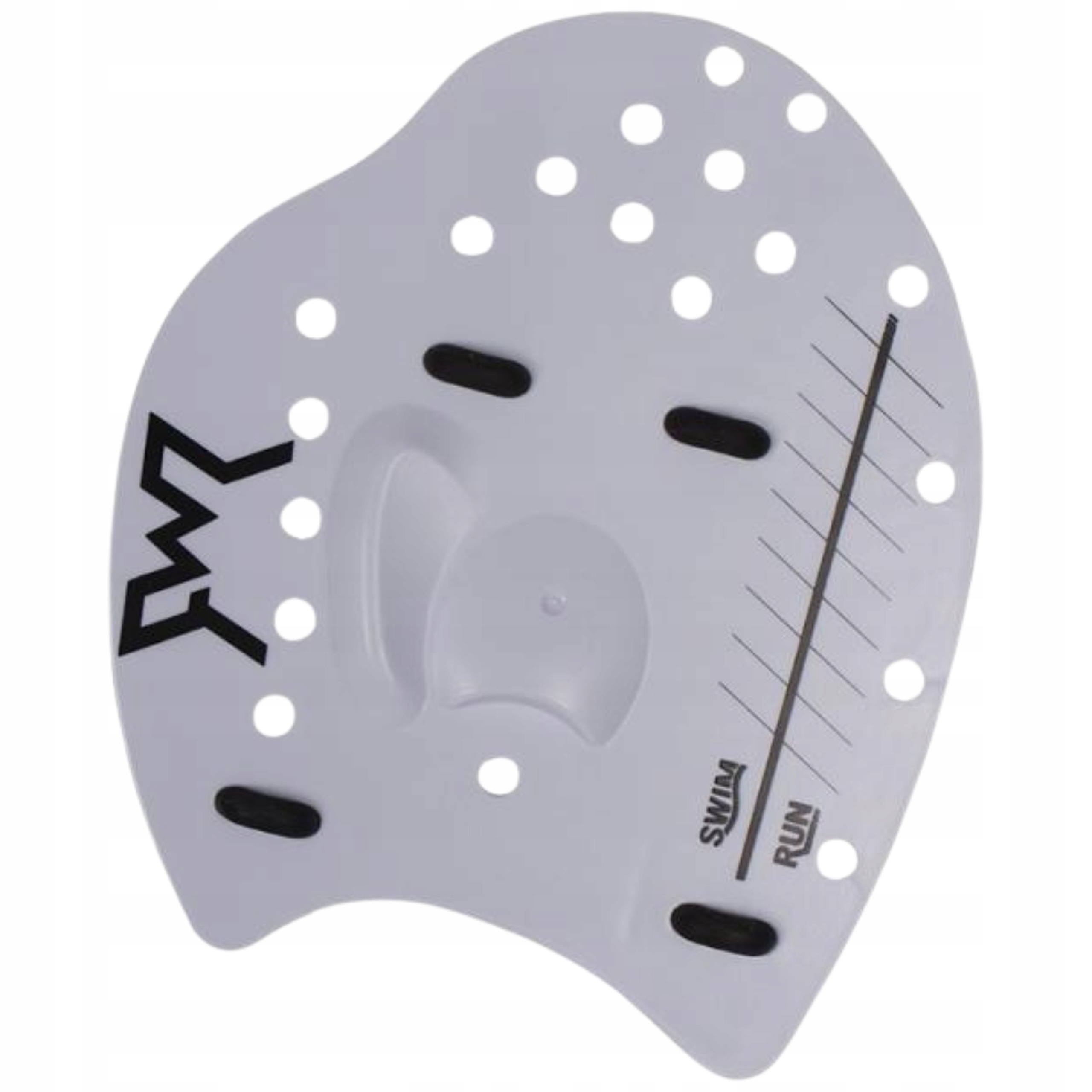 Treningowe Wiosełka Pływackie na Dłonie Zerod Swimming Hand Paddles Białe M