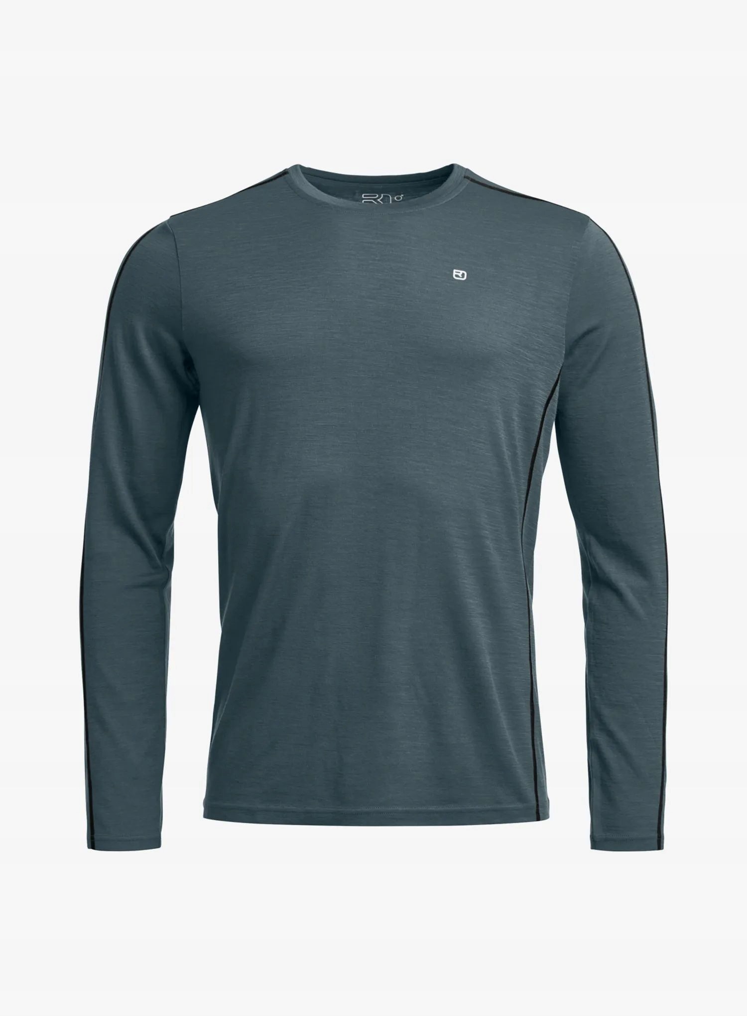 Mikina Ortovox 185 Rock N Wool Long Sleeve d. arctic grey XXL