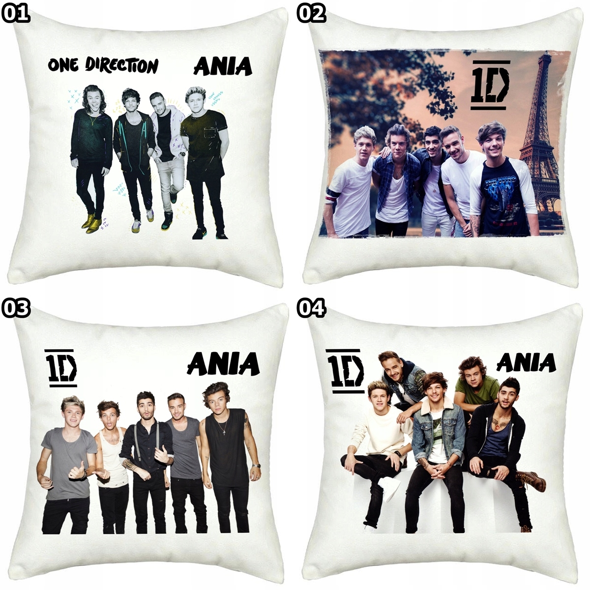 PODUSZKA ONE DIRECTION + IMIĘ Marka inna