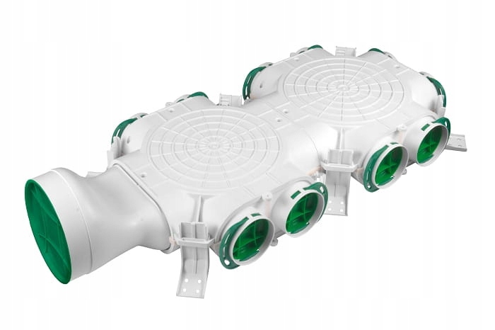 Rozvodná skříň s bočním přívodem fi160-10x75 Awenta Pro