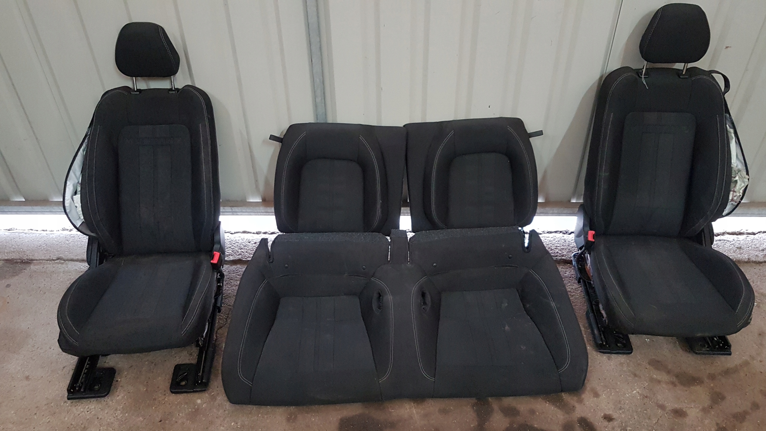 Ford Mustang 19- Сиденья Сидение Рестайлинг USA