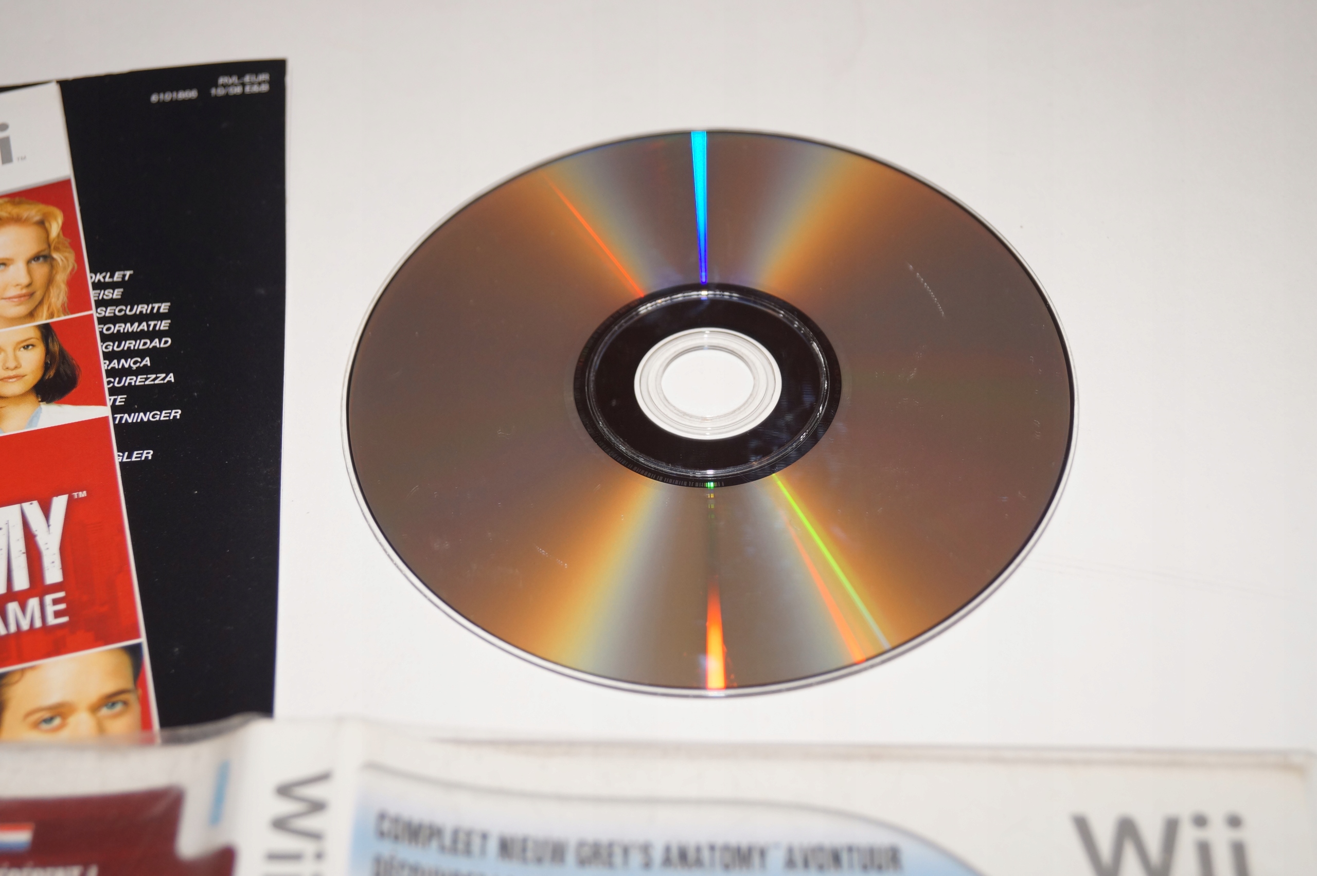 Grey's Anatomy: The Video Game Wii EAN (GTIN) 3307211619418