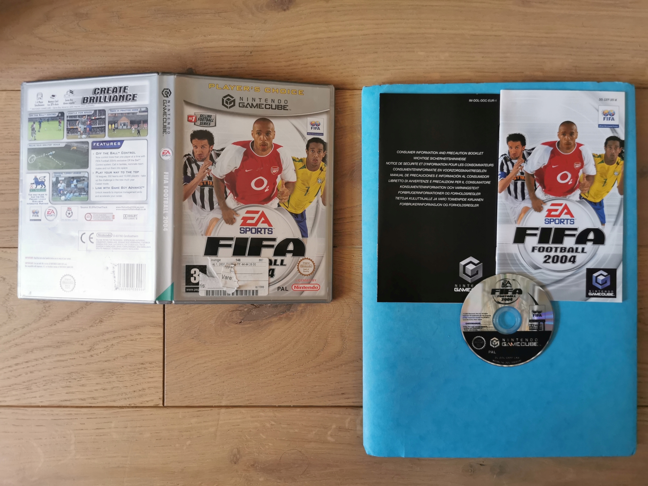 FIFA Football 2004 10/10! Platforma Nintendo GameCube