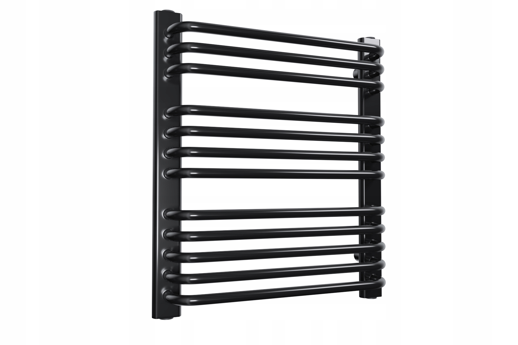 

Grzejnik łazienkowy Sen 480x450 Czarny Połysk