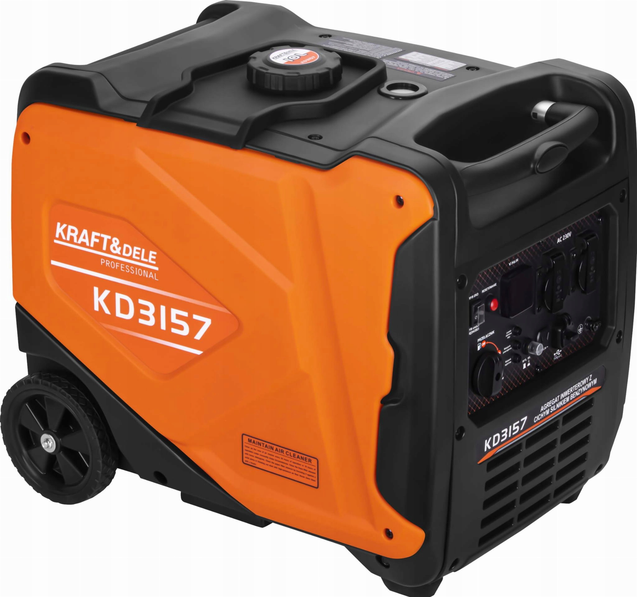 Invertorový agregát 4,5 kW 230 V KD3157
