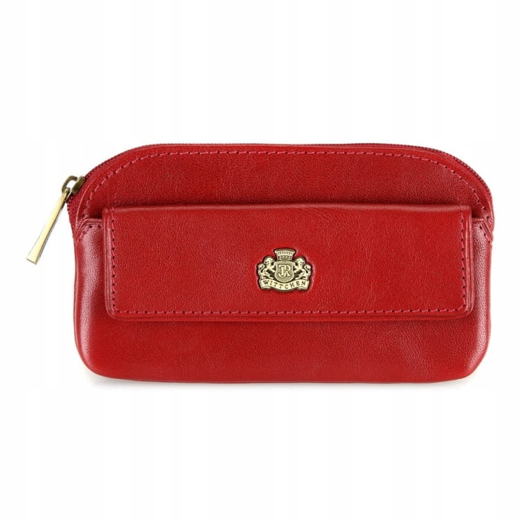 Kožené pouzdro na klíče červené Wittchen Arizona 10-2-265-3