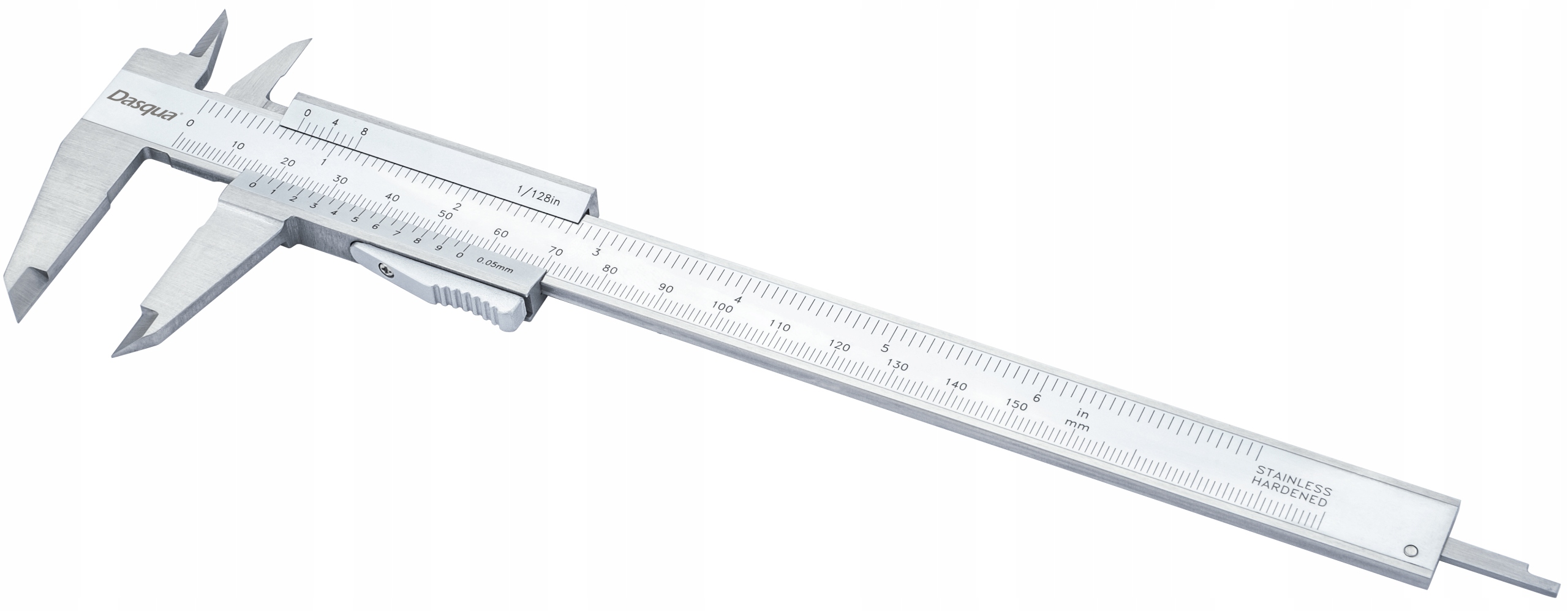 Analogové posuvné měřítko MAUb 150 mm 0,05 mm s přítlakem Dasqua