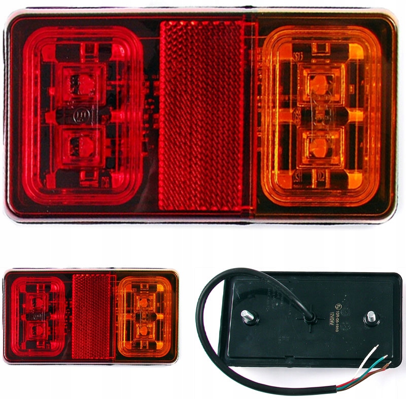 

Lampa Zespolona Tylna Led Diodowa Lampy Przyczepy