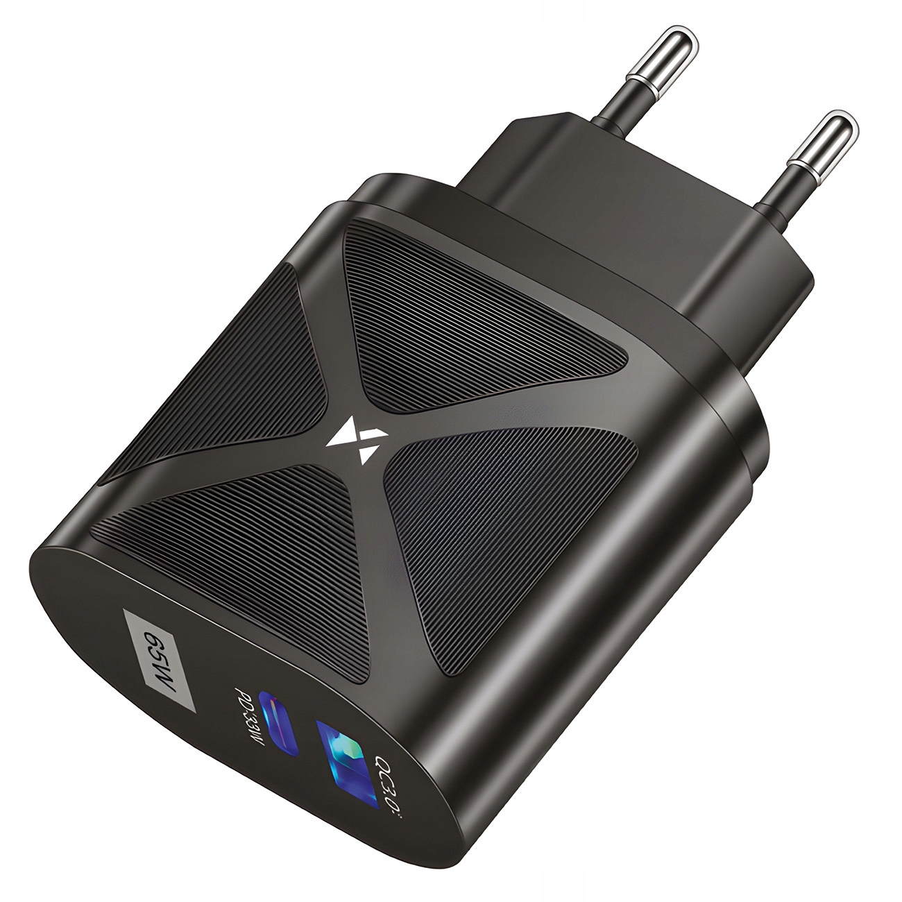 Ładowarka Sieciowa Mała USB / USB C / GaN 65W