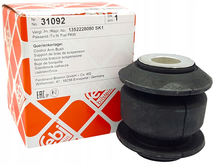 31091 - ВТУЛКИ РЫЧАГА УПРАВЛЕНИЯ + ШТИФТЫ CITROEN JUMPER С 2006 ГОДА