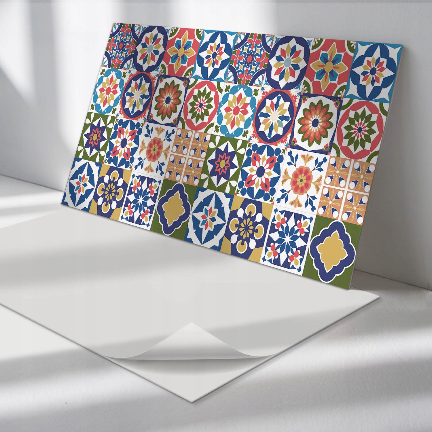 Sada Pvc vinylových panelov Mozaikové vzory v štvorcoch 6 ks 60x30 cm