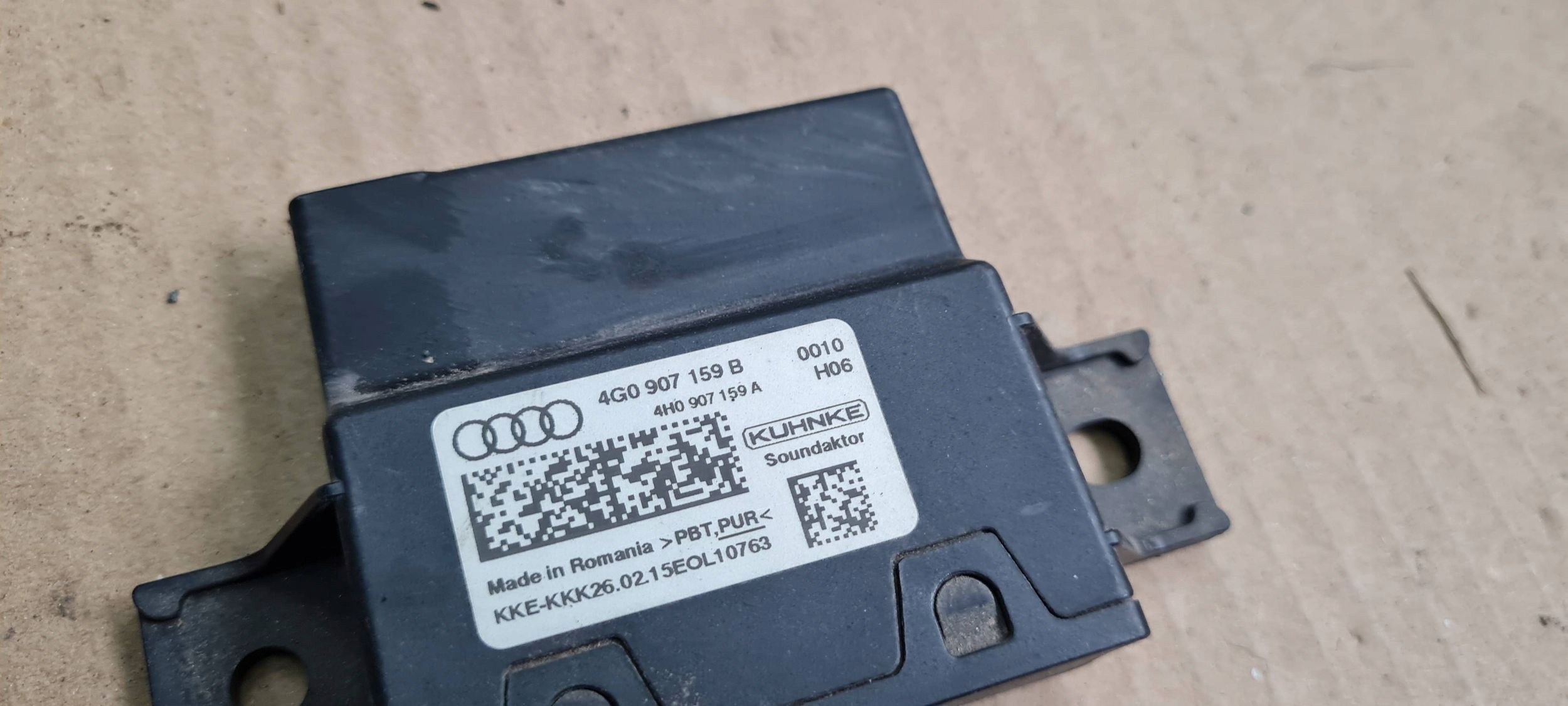 S6 C7 4G A6 module control unit DZWIEKU 4.0 TFSI 4G0907159B A7 4G