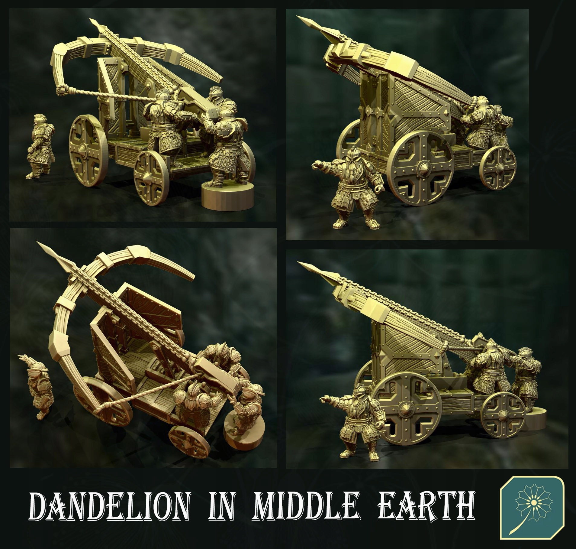 Dwarf Bolt Thrower - DIME - Minifaktura