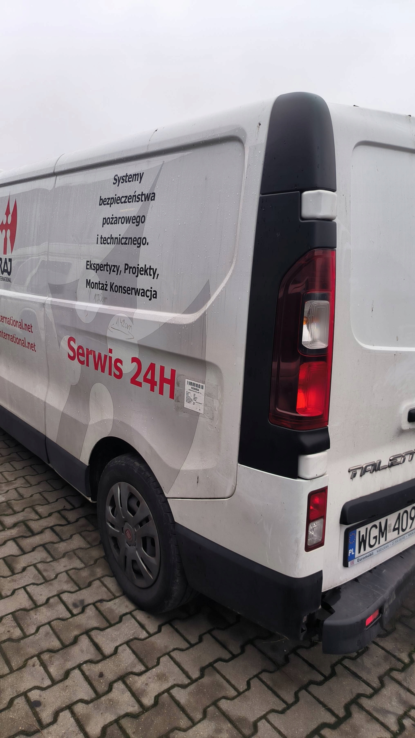 LONGHERONE parafango sinistra posteriore 557 FIAT TALENTO TRAFIC