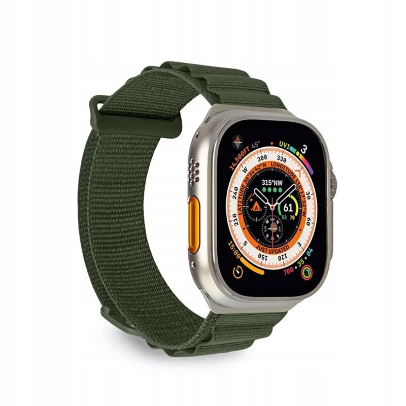 Puro Extreme Band – řemínek Apple Watch 42/44/45/49 mm (armádně zelený)