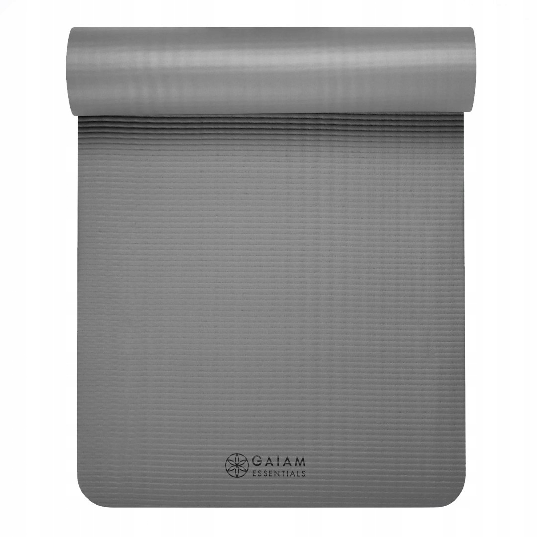 

Gaiam Mata Fitness 10 MM Z Paskiem Szara