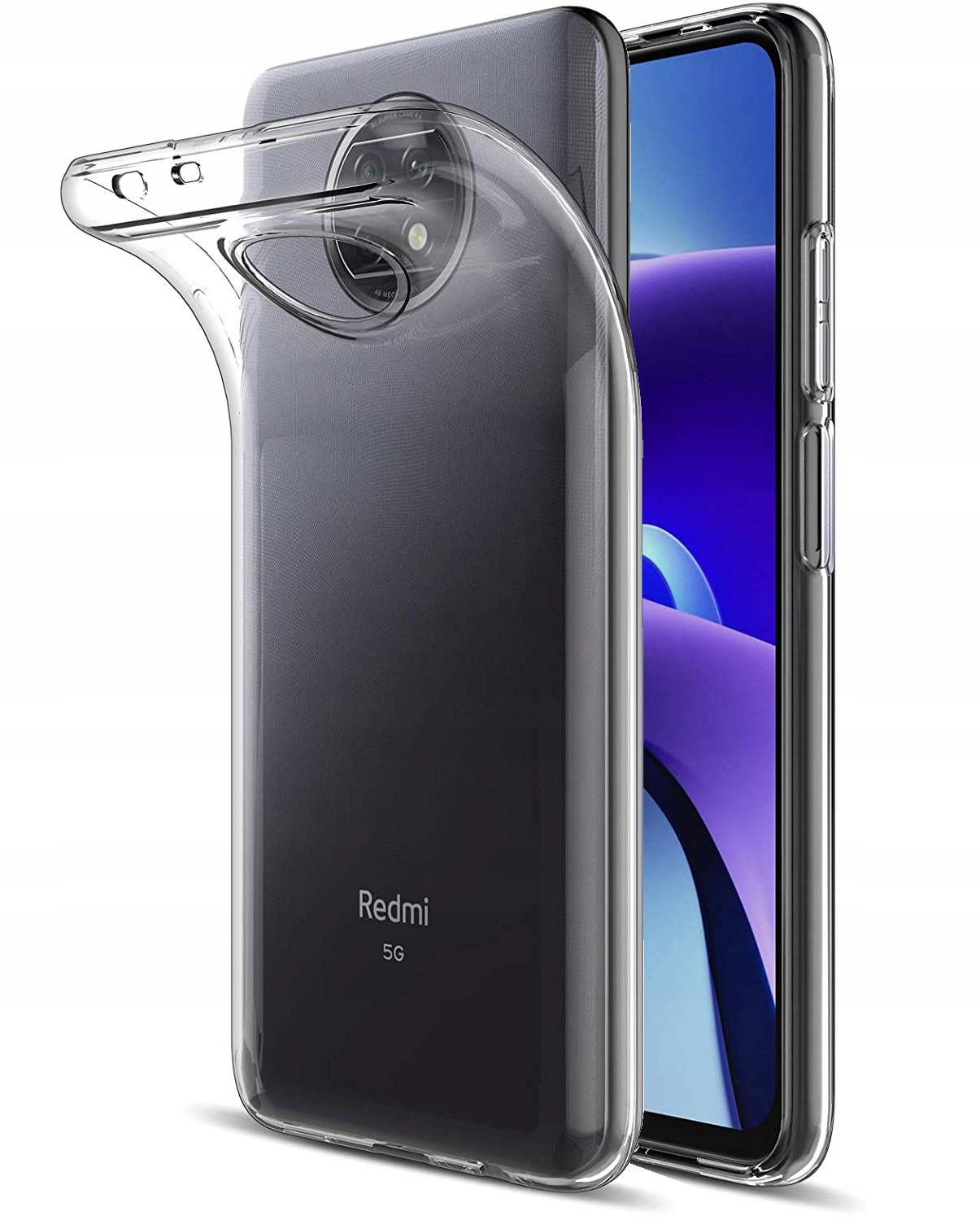 

Etui do Xiaomi Redmi Note 9T 5G Clear Case Szkło