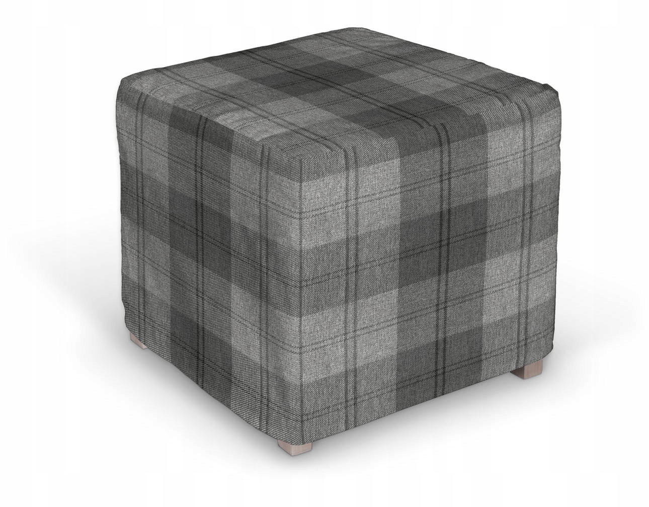 Dekoria obal na kostku Solsta Pällbo Ikea šedý
