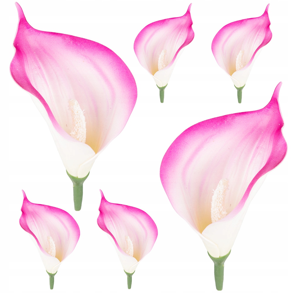 

Kalla Główka Wyrobowe Kwiaty Sztuczne Kalia 6szt