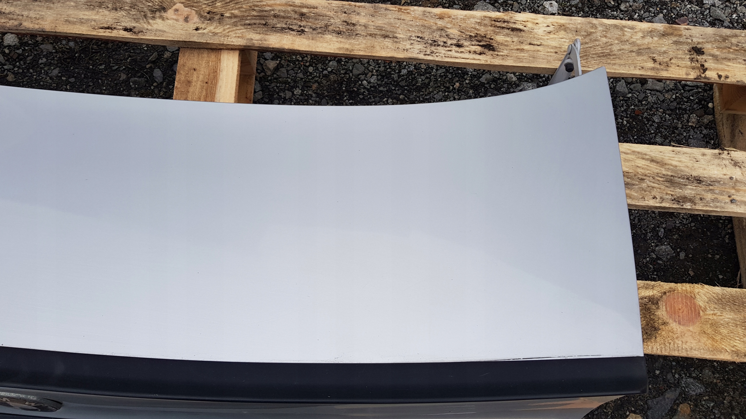 BMW E46 trunk door boot rear part TITANSILBER