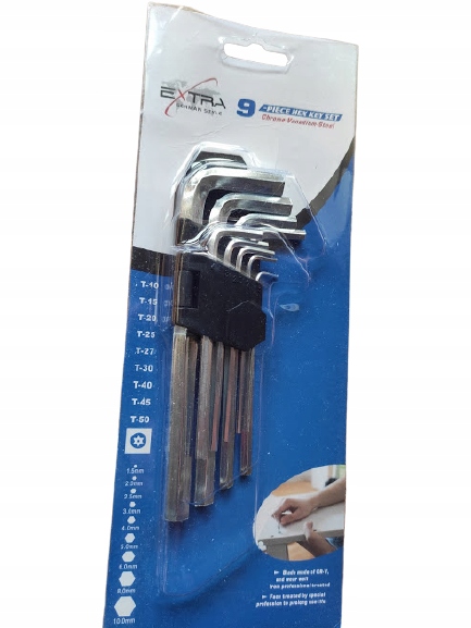 

Imbus Klucze Imbusowe Komplet Zestaw