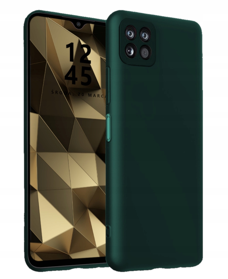 

Etui Case Silicone Satin Do Samsung A22 5G Szkło