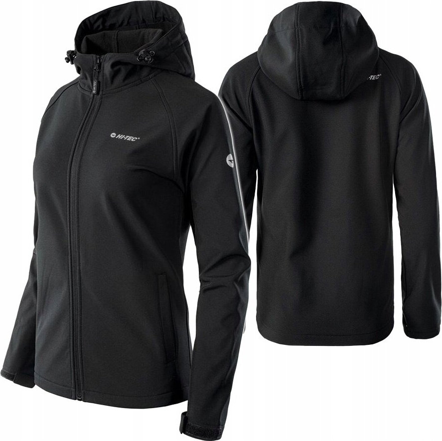 DAMSKA KURTKA PRZEJŚCIOWA SOFTSHELL HI-TEC LADY NETI MEMBRANA 8000mm r M Zapięcie zamek