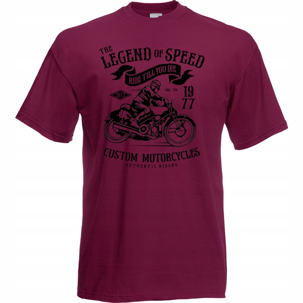 

Koszulka The legend of speed motocykl motor M burg