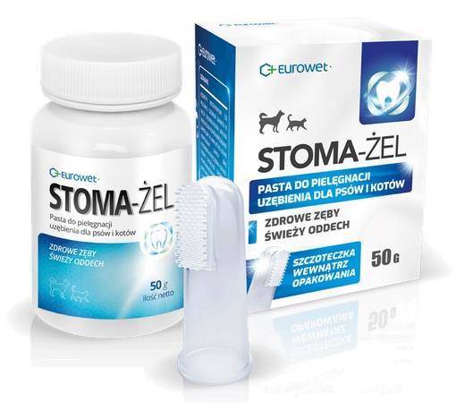 

Eurowet Stoma Żel szczoteczka do zębów 50g