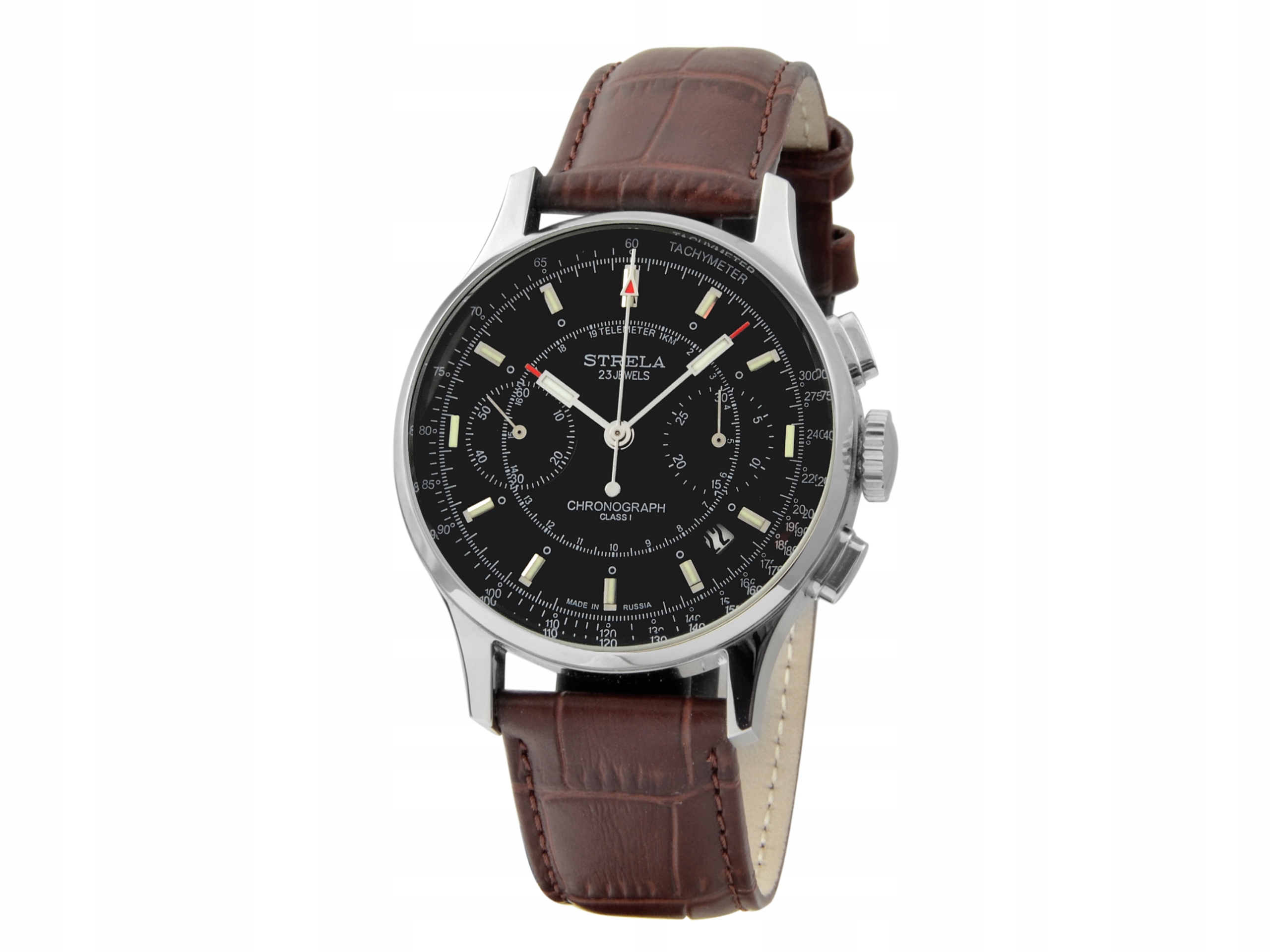 Hodinky Poljot Strela Chronograph Cosmos Lab 3133