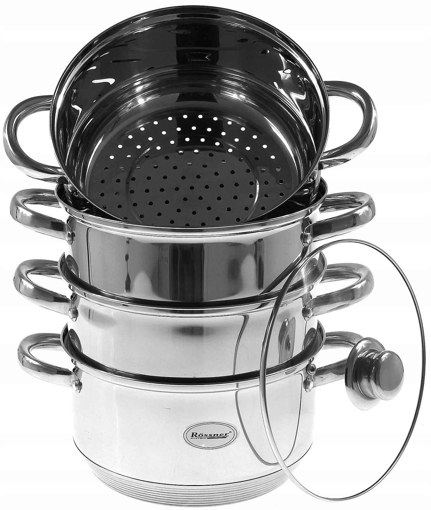 

Garnek do Gotowania 4,5L. Na Parze 5el. 22cm. 522