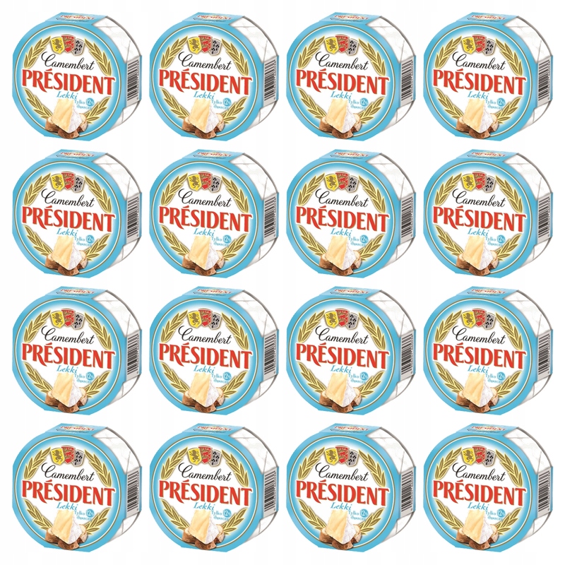 Camembert President Lehký 120 g X16