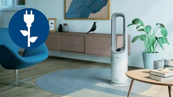 Oczyszczacz powietrza Philips 2w1 AMF765/10 Kolor dominujący srebrny/szary