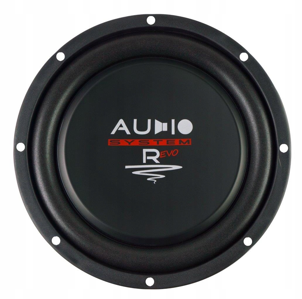Audio System R08 Flat EVO2 Plochý Basový reproduktor 20 cm 8 palců 175 W 4 Ohm