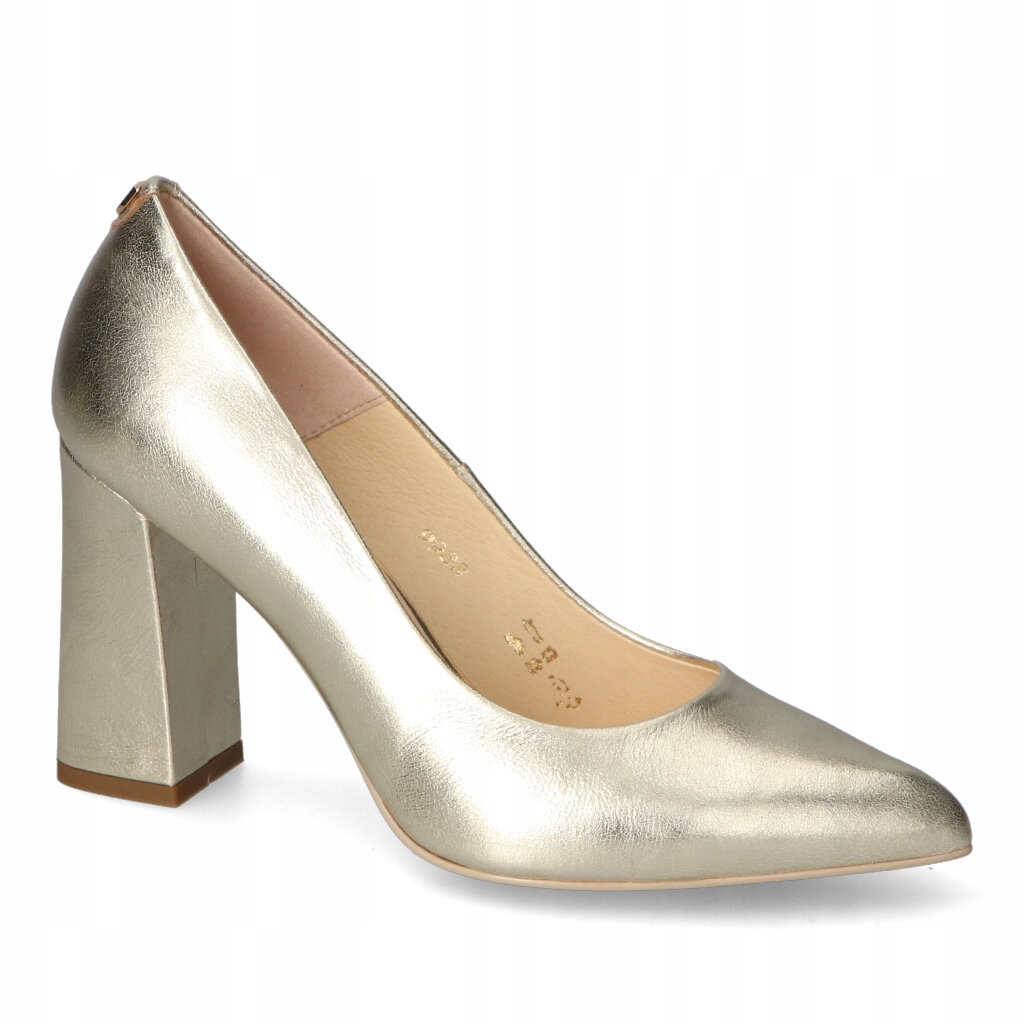 Boty Sala Zlaté Lico Kožené 40