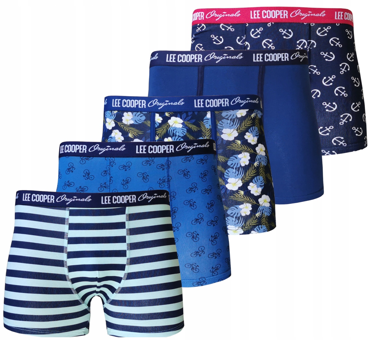 

Bokserki Męskie Lee Cooper Majtki 5 Sztuk