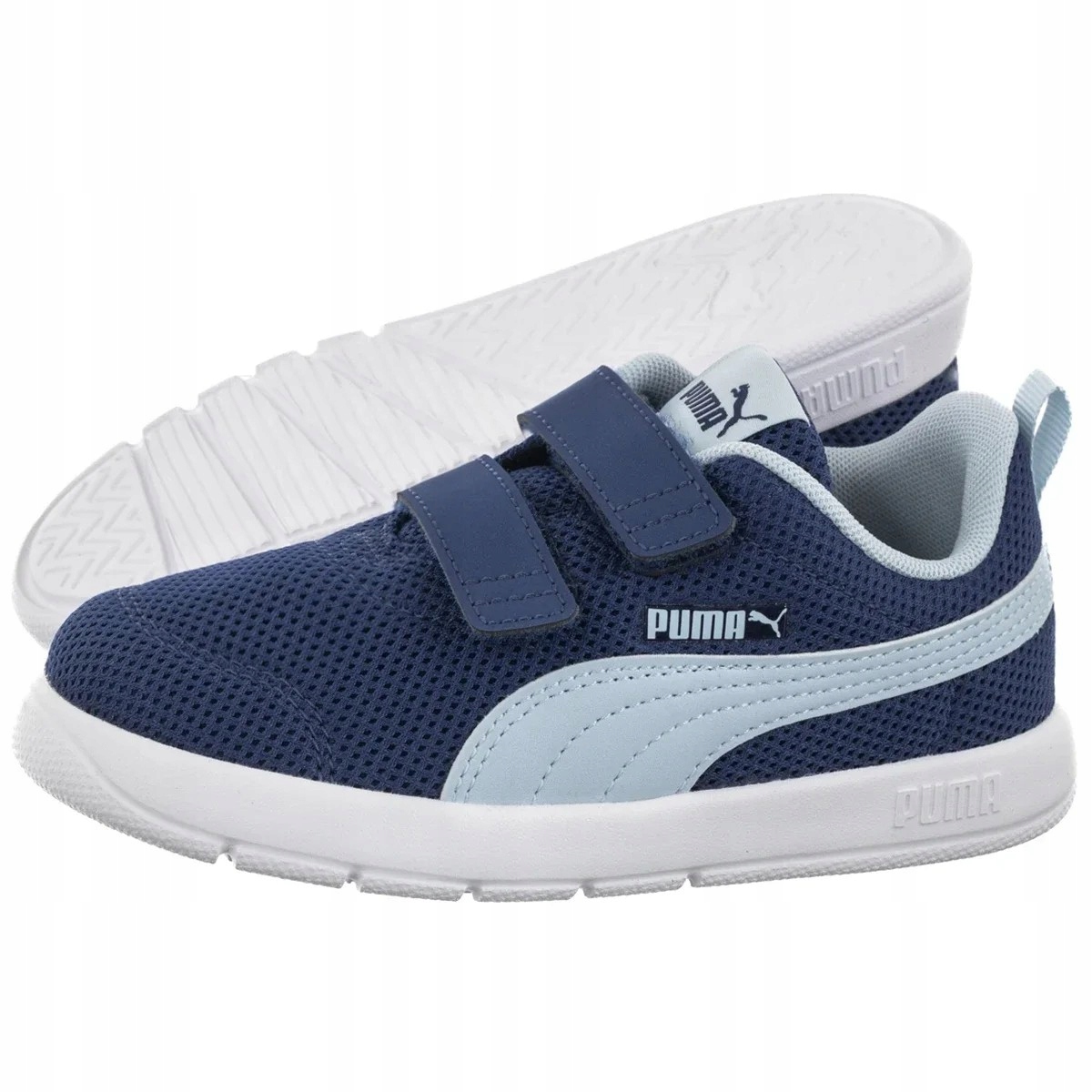 buty Courtflex V3 Mesh Inf Blue Jewel-Lu