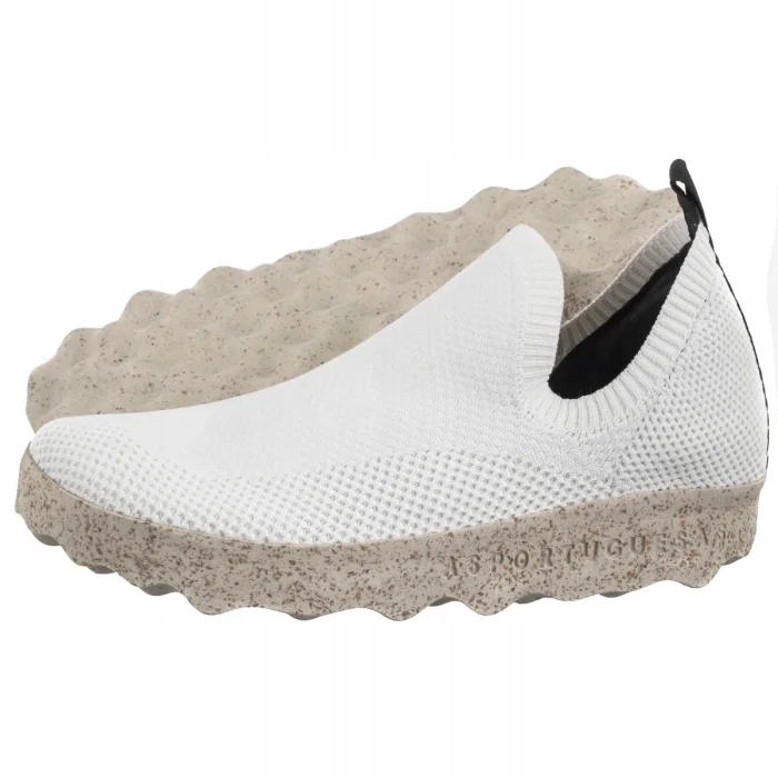 Tenisky Slip on Dámské Asportuguesas White P018226011 Bílé