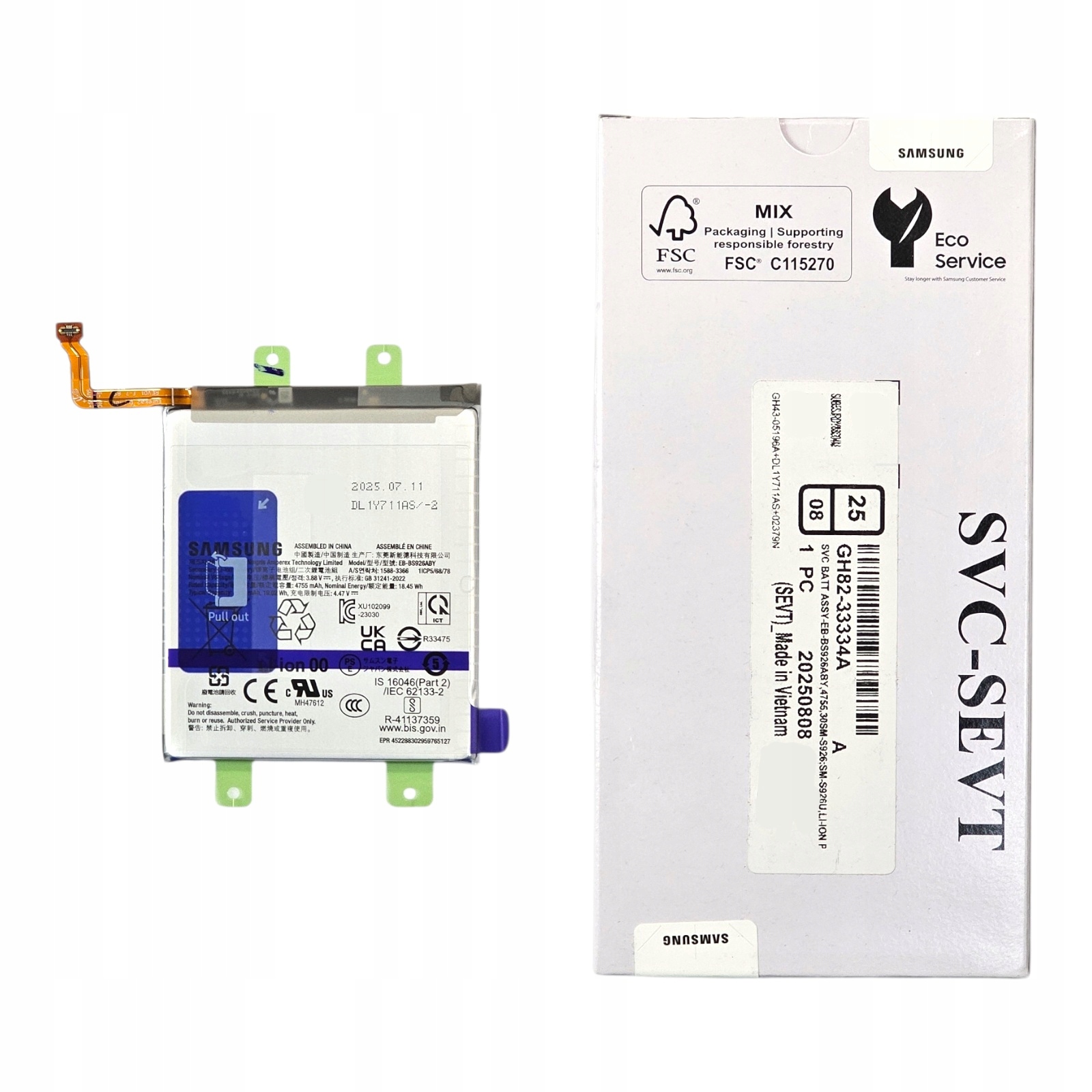 Bateria Samsung Galaxy S24 Plus S926 Nowa Oryginalna Service Pack 4900mAh