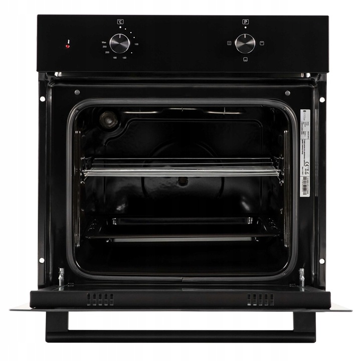 ZESTAW DO ZABUDOWY PIEKARNIK PŁYTA GAZOWA CZARNA Kolor dominujący czarny