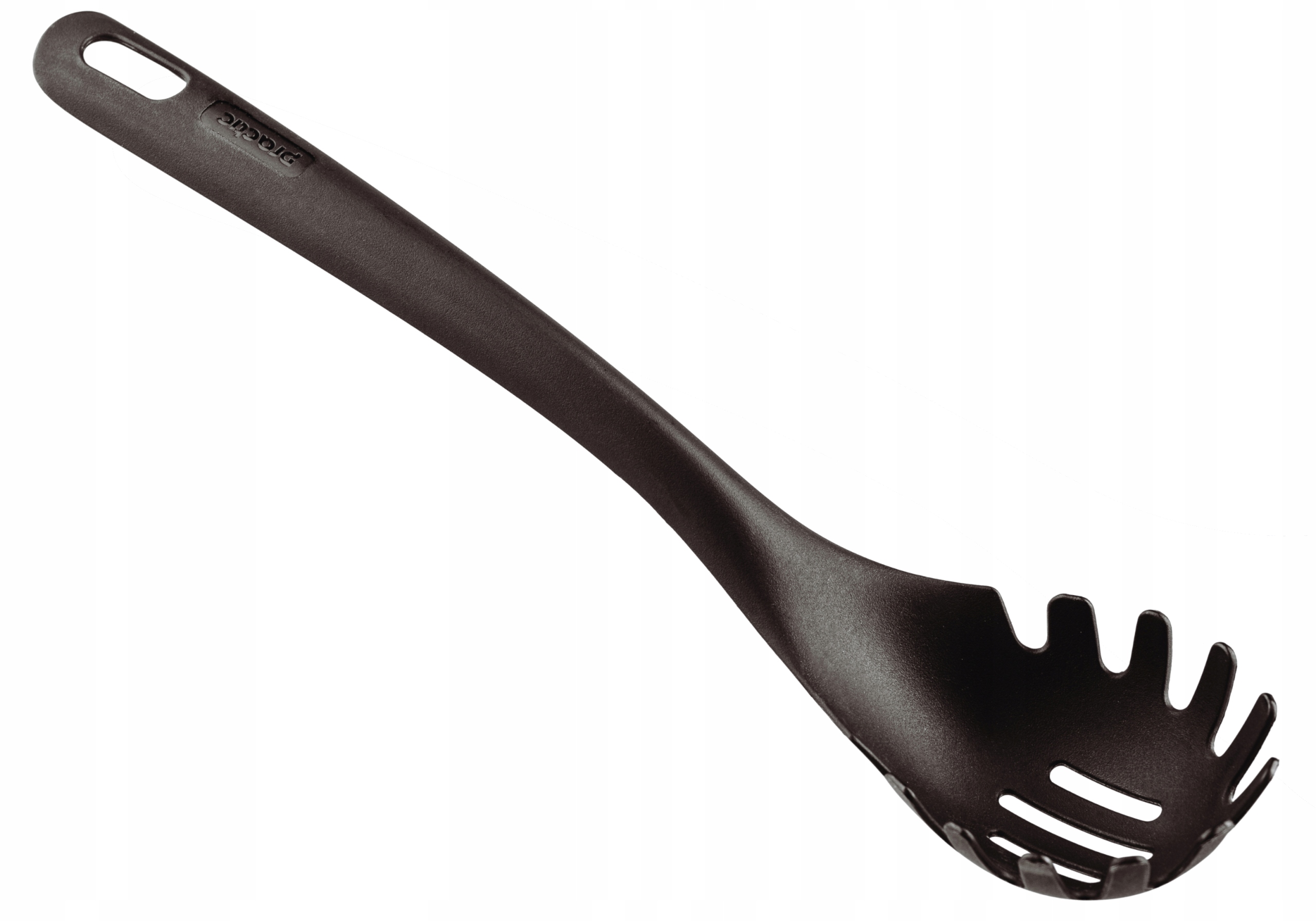 

Łyżka do makaronu Spaghetti Cedzak Kuchenna Czarna