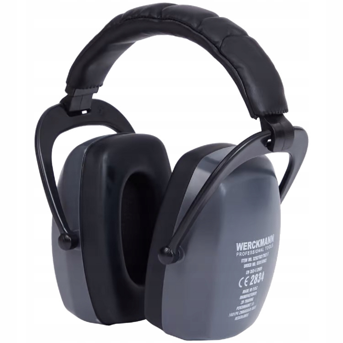 SŁUCHAWKI OCHRANIACZE NAUSZNIKI PRZECIWCHAŁASOWE WYGŁUSZAJĄCE Werckmann