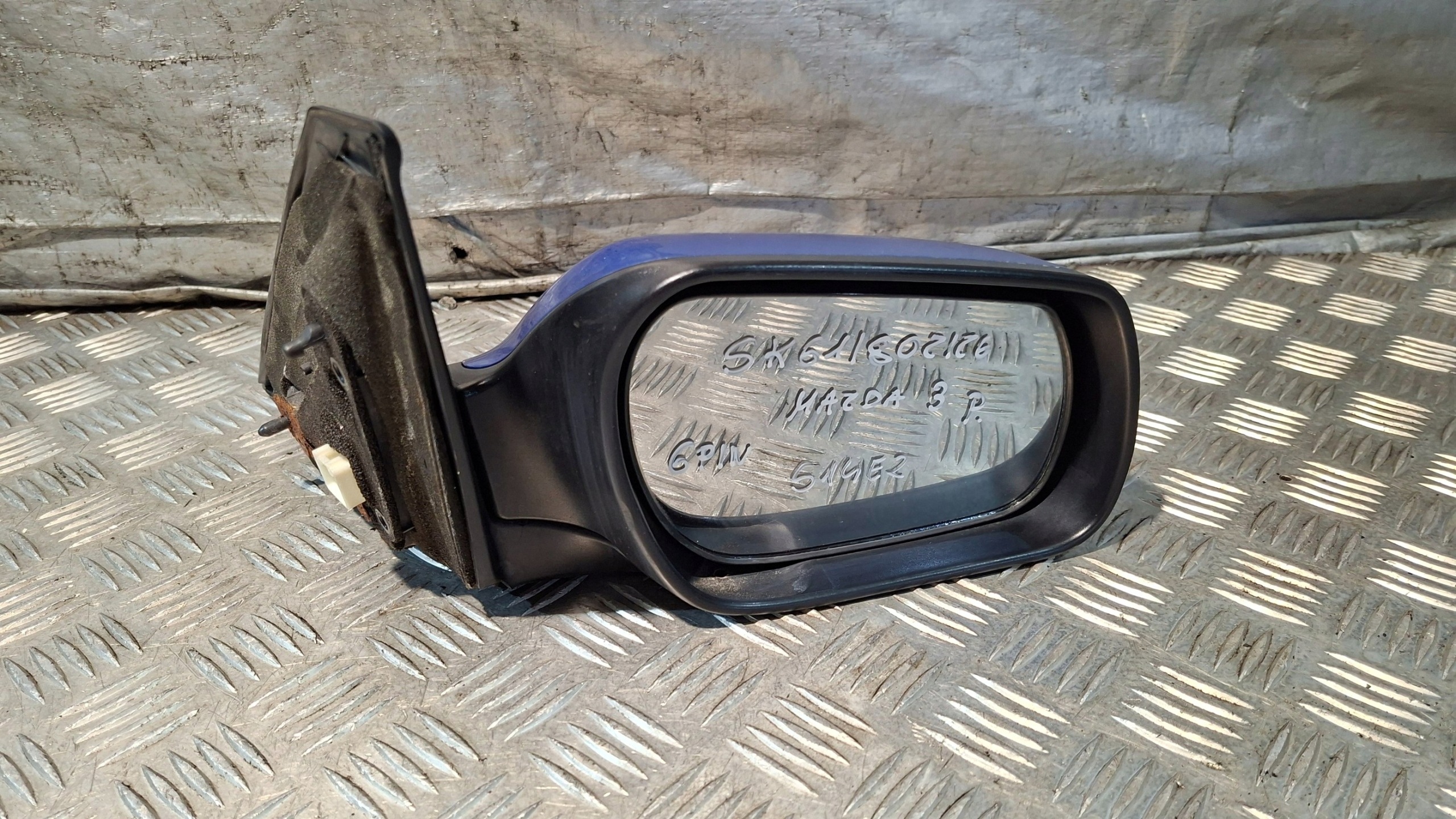 mirror right MAZDA 3 BK 6PIN