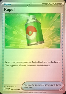 repel pokemon card Pokemon - Mega Evolution - Base Set - Repel - 126/132 main image 0