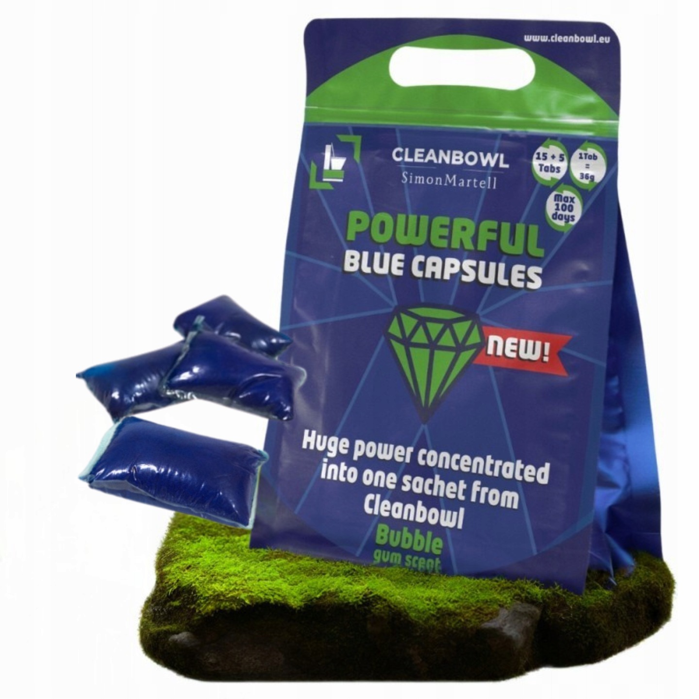 Saszetki tabletki kapsułki toalet turystycznych kempingowych Cleanbowl 20