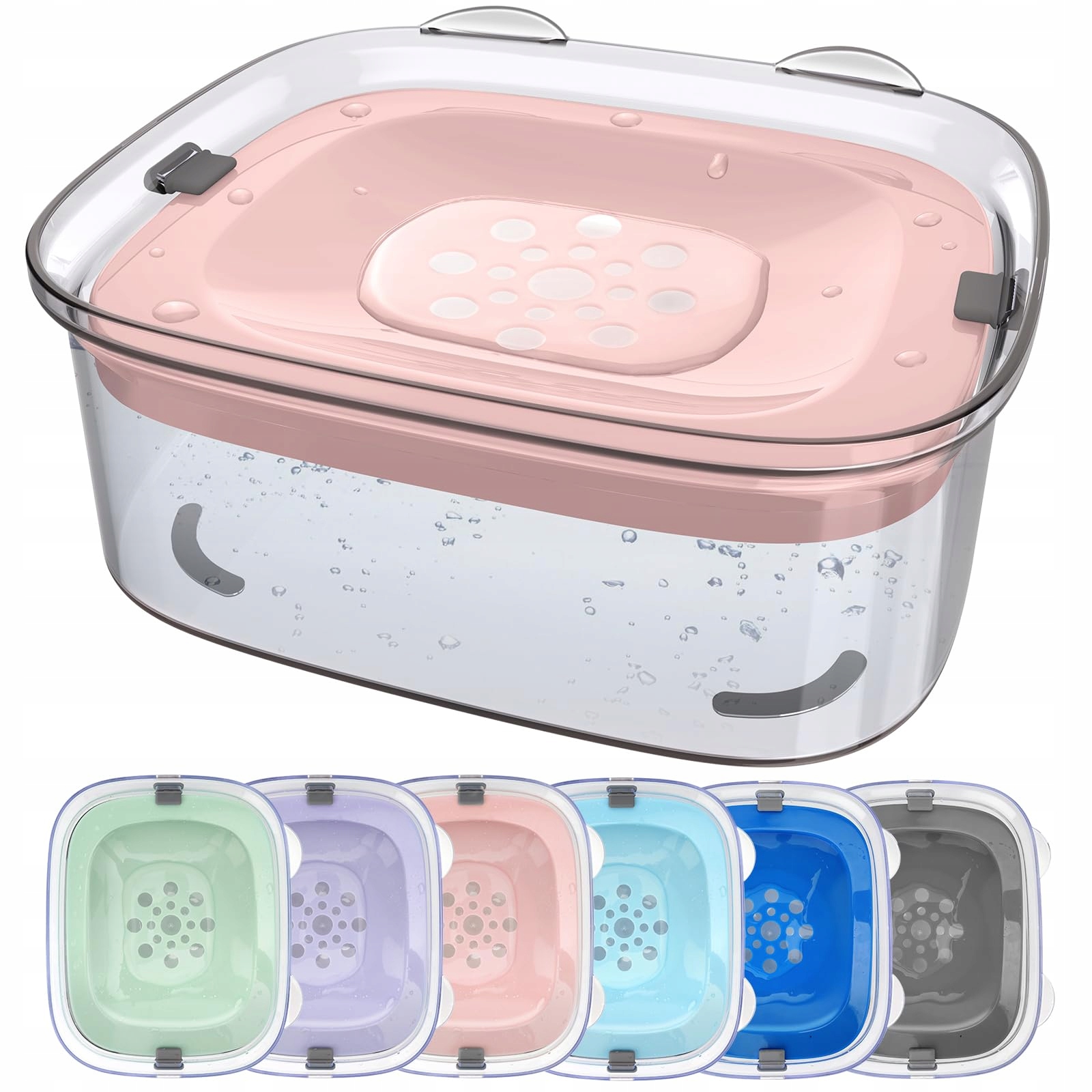 Levně Heouvo Miska pro psa bez rozlití 2,5L Proti rozlití Pomalé pití