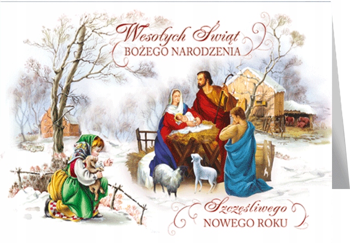 

Na święta kartka bez życzeń Religia BRBT1