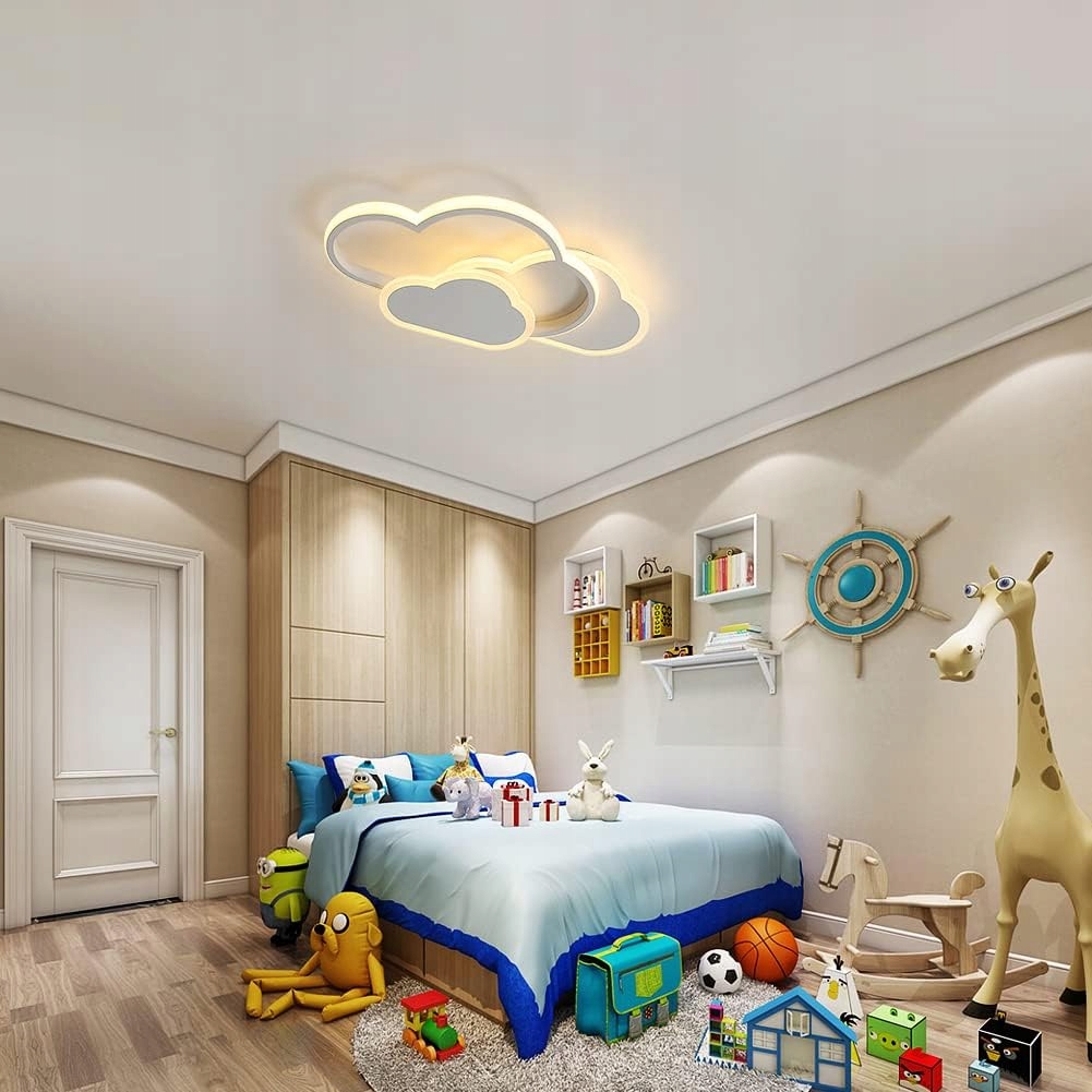 LAMPA SUFITOWA ŚCIEMNIALNA 32W LAMPA SUFITOWA LED NOWOCZESNA DO SYPIALNI Kod producenta 30877001